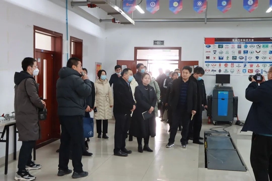齊河縣職專蒞臨我系調(diào)研參觀，深化交流，共促發(fā)展