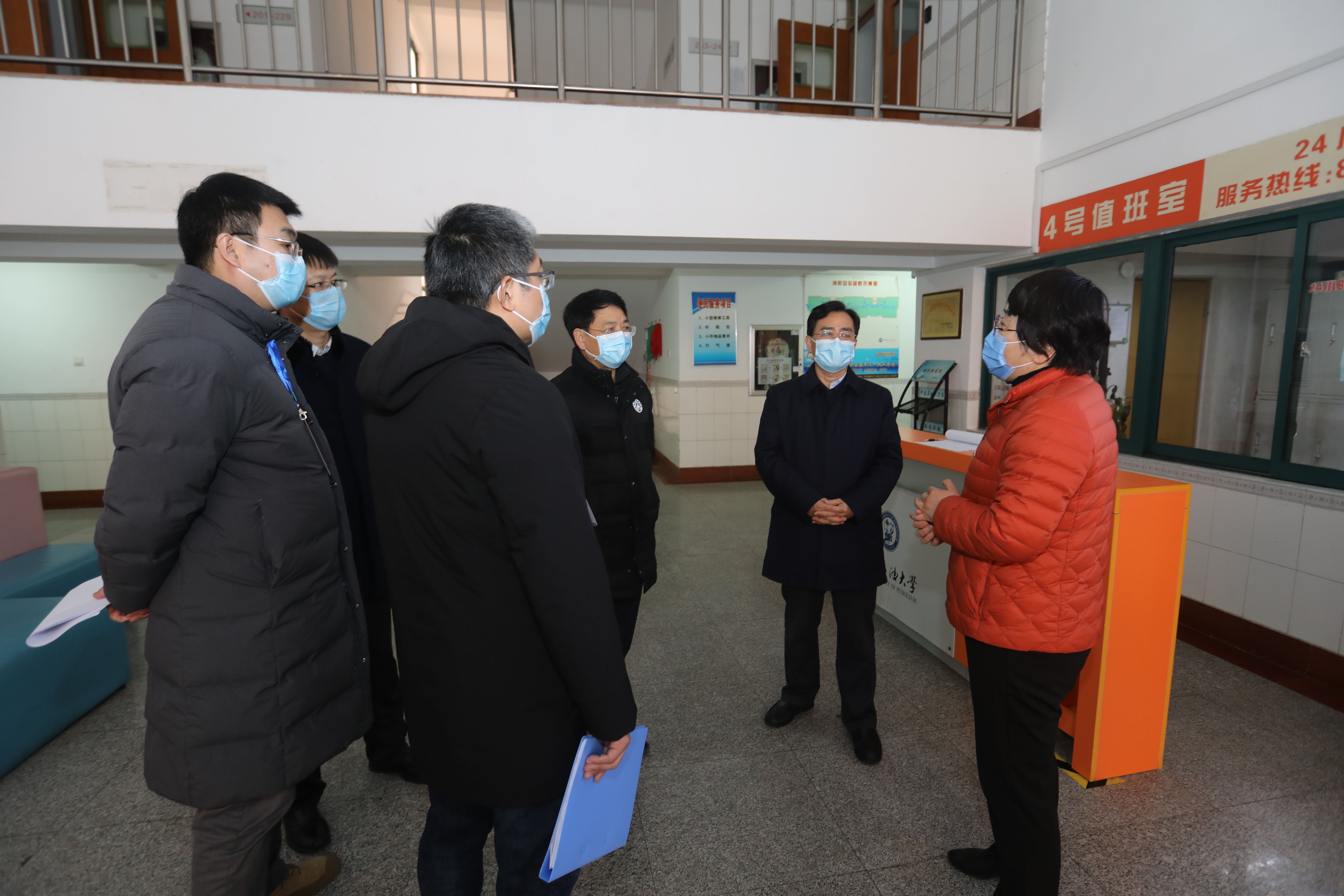 山東省督查組到我院開展開學(xué)條件核驗(yàn)督查